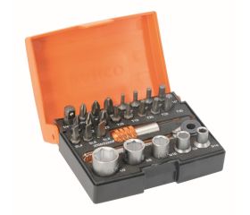 Juego de puntas y vasos estándar de 1/4