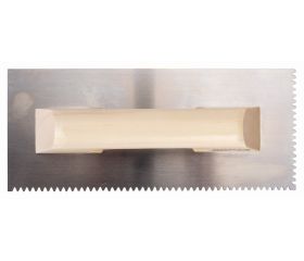 Llanas con hoja de acero al carbono con dientes dentados triangulares y mango de madera | 209