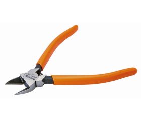Alicates de corte diagonal con mangos recubiertos de PVC y acabado fosfatado | 2100PD