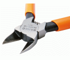 Alicates de corte diagonal con mangos recubiertos de PVC y acabado fosfatado | 2100PD