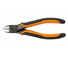 Alicates de corte diagonal ERGO™ con mango bi-componente y acabado fosfatado | 2101G_D