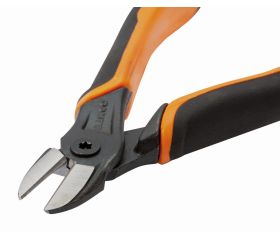 Alicates de corte diagonal ERGO™ con mango bi-componente y acabado fosfatado | 2101G_D