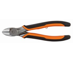 Alicates de corte diagonal ERGO™ con mango bi-componente de apertura automática y acabado cromado niquelado | 2101GC