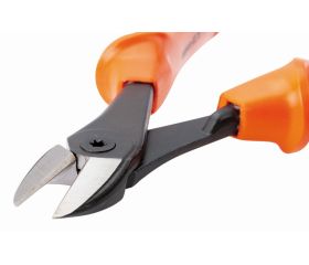 Alicates de corte diagonal ERGO™ con mangos aislados y acabado fosfatado, 200 mm | 2101S-200