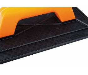 Llanas con base dentada y mango de poliestireno | 2120