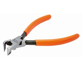 Alicates de corte diagonal a 90° con mangos recubiertos de PVC y acabado fosfatado | 2190PD