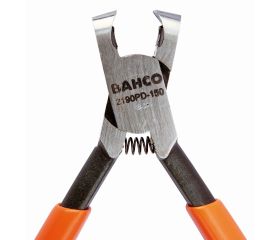 Alicates de corte diagonal a 90° con mangos recubiertos de PVC y acabado fosfatado | 2190PD