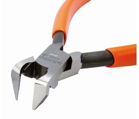 Alicates de corte diagonal a 90° con mangos recubiertos de PVC y acabado fosfatado | 2190PD