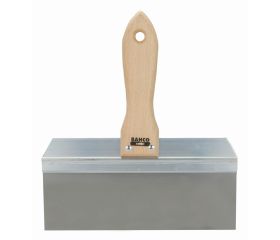 Espátulas de emplastecer con hoja de acero inoxidable reforzado y mango de madera | 2193