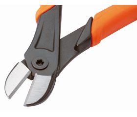 Alicates de corte diagonal «heavy duty» con mangos monomaterial y acabado fosfatado | 21HDD