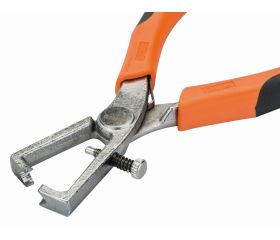 Alicates pelacables ERGO™ con mangos bi-componentes y acabado cromado | 2223GC
