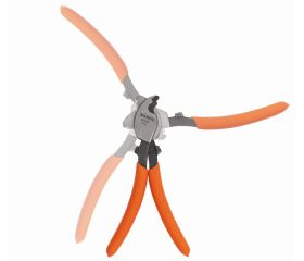 Alicates para corte y pelado de cables con mangos recubiertos de PVC para cables de cobre y aluminio | 2233D