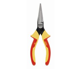 Alicates ERGO™ de boca plana y cabeza larga, con mangos bi-materiales aislados | 2421S