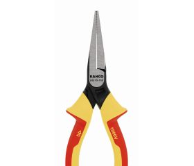 Alicates ERGO™ de boca plana y cabeza larga, con mangos bi-materiales aislados | 2421S