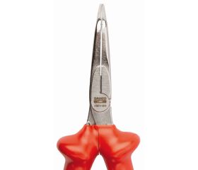 Alicates de boca semirredonda con punta curva de 45° y aislados VDE | 2427V