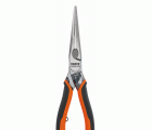 Alicates ERGO? de boca semirredonda cromados, con mangos bi-materiales | 2430GC