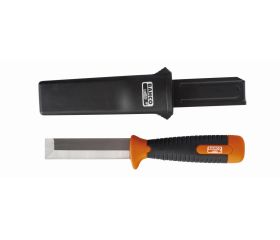 Cuchillo formón para uso intensivo con mango de goma | 2448