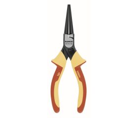 Alicates ERGO™ de boca redonda con mangos bi-materiales aislados | 2521S