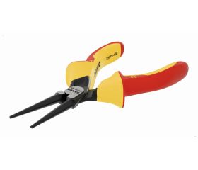 Alicates ERGO™ de boca redonda con mangos bi-materiales aislados | 2521S