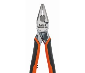 Alicates ERGO™ universales cromados, con mangos bi-materiales | 2628GC