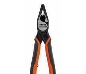 Alicates ERGO™ universales con boca semirredonda y mangos bi-materiales | 2629G