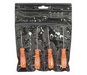 Juego de punzones y ganchos en miniatura (4 piezas) | 2633/