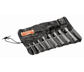 Juego de llaves de tubo de dos bocas métricas (8 piezas/estuche de plástico) | 27M/T