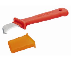 Cuchillos curvados con protección