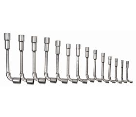 Juego de llaves de tubo acodadas de dos bocas métricas con Dynamic-Drive™ de 6 x 6 puntos (14 piezas) | 29M/14