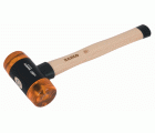 Martillo con bocas de acetato de celulosa y mango de madera | 3625N