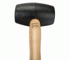 Mazas de goma con mango de madera | 3625RM