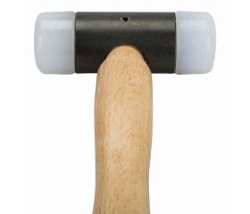 Martillo de boca de nylon con mango de madera | 3625W