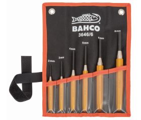 Juego de botadores de punta fina con protección de mano: 6 unidades/expositor de madera | 3646/6