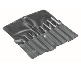 Juego de botadores con manguito guía estriado: 8 piezas/estuche de plástico | 3659/8T