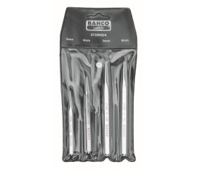 Juego de granetes con acabado cromado: 4 unidades/estuche | 3735NS/4