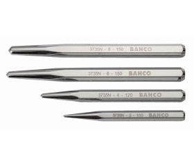 Juego de granetes con acabado cromado: 4 unidades/estuche | 3735NS/4