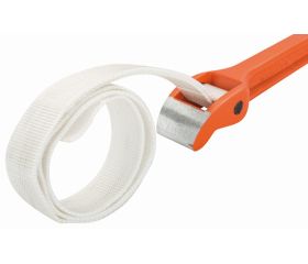 Llaves para tubo especiales con correa de nylon y mango de acero | 375