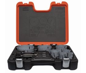 Juegos de sierras de corona de metal duro para acero inoxidable