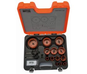 Juego de coronas bi-metal Sandflex®, 16-83 mm: 18 piezas | 3834-SET-152