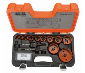 Juego de coronas de sierra bimetal Sandflex® de 19-79 mm (13 piezas) | 3834-53