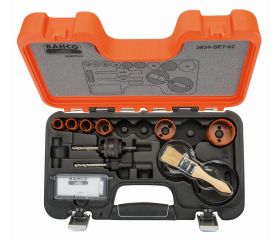 Juego de coronas de sierra bimetal Sandflex® de 19-48 mm (8 piezas) | 3834-62