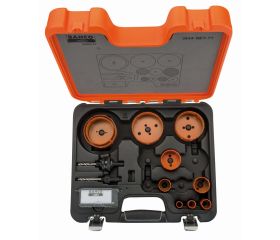 Juego de coronas bi-metal Sandflex®, 16-86 mm: 13 piezas | 3834-SET-77