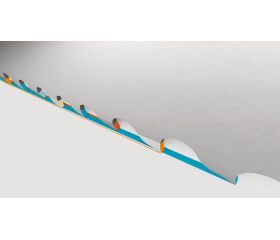 Hoja de sierra cinta especialmente diseñada para perfiles, tubos y paquetes | 3853 Sandflex® Top Fabricator