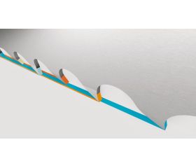 Hoja de sierra de cinta de diseño exclusivo para aceros para herramientas y materiales más duros con vida útil más larga | 3858 PHX P9000