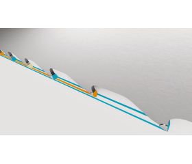 Hoja de sierra de cinta de carburo versátil | 3860 Unset Carbide TCD