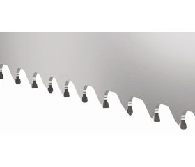 Hoja de sierra de cinta de carburo más avanzada | 3860 Unset Carbide TMC