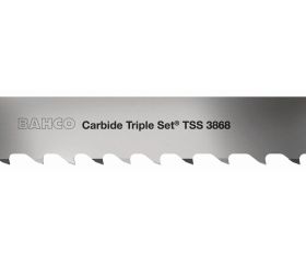 Hoja de sierra de cinta de carburo rectificado versátil | 3868 Carbide Triple Set® TSS