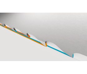 Hoja de sierra de cinta de carburo rectificado versátil | 3868 Carbide Triple Set® TSS