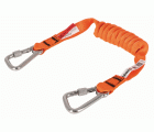 High Visibility Orange Strap Lanyards with Fixed Carabiner 10 kg&nbsp; | 3875-LY100
