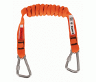 High Visibility Orange Strap Lanyards with Fixed Carabiner 10 kg&nbsp; | 3875-LY100